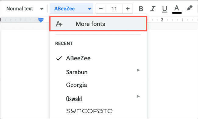 Extensis Fonts  more options