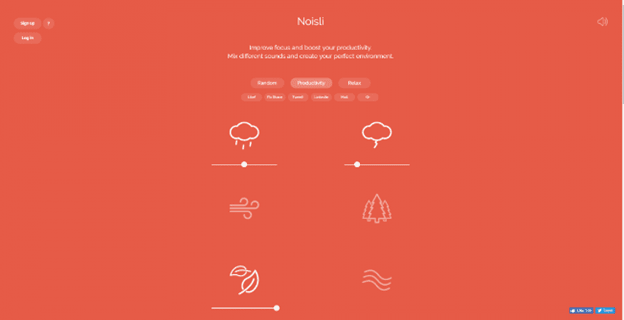 Noisli Chrome Extension