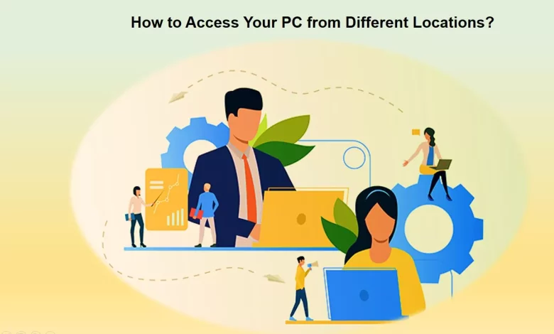 access your pc